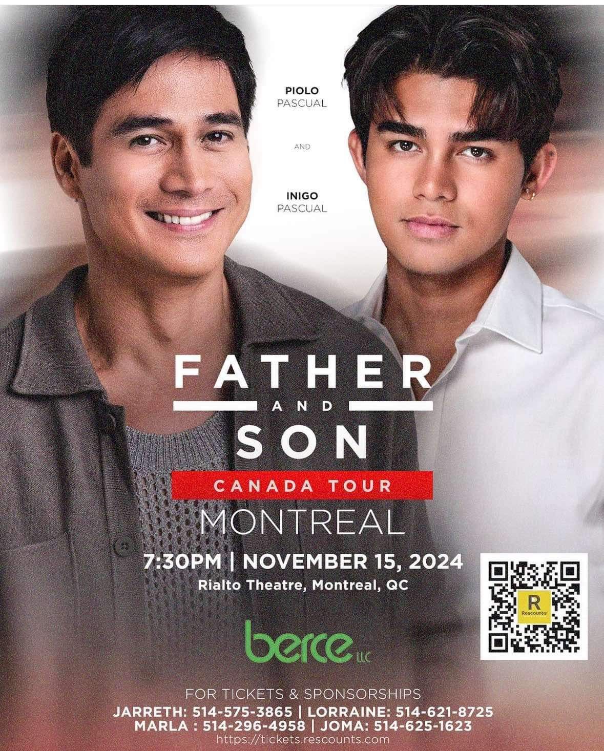 PIOLO & I\u00d1IGO PASCUAL (Father & Son)