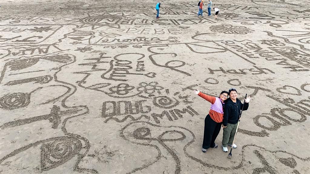 Community Art Making on the Beach- Let's Make Monumental Art Together!