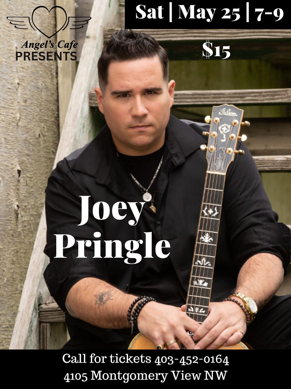 Joey Pringle - Patio Concert - $15