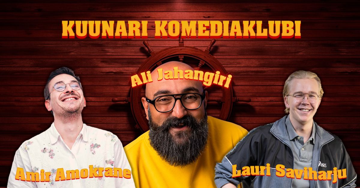 Kuunari Komediaklubi: Stand Up -ilta 25.10. @Kuunari Jan Mayen