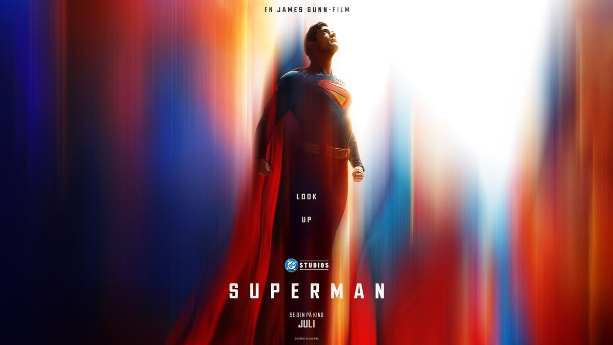 Superman - kommer p\u00e5 kino fra 11. juli \ud83e\uddb8\ud83c\udfa5