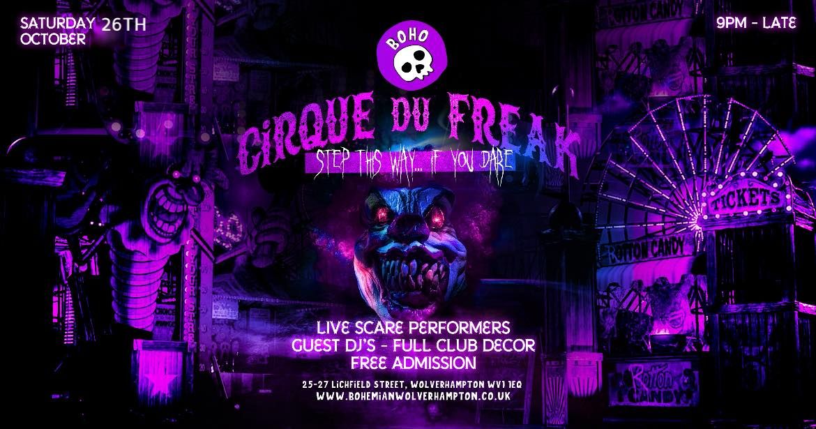 CiRqUe Du FrEaK Halloween Special [FREE ADMISSION]