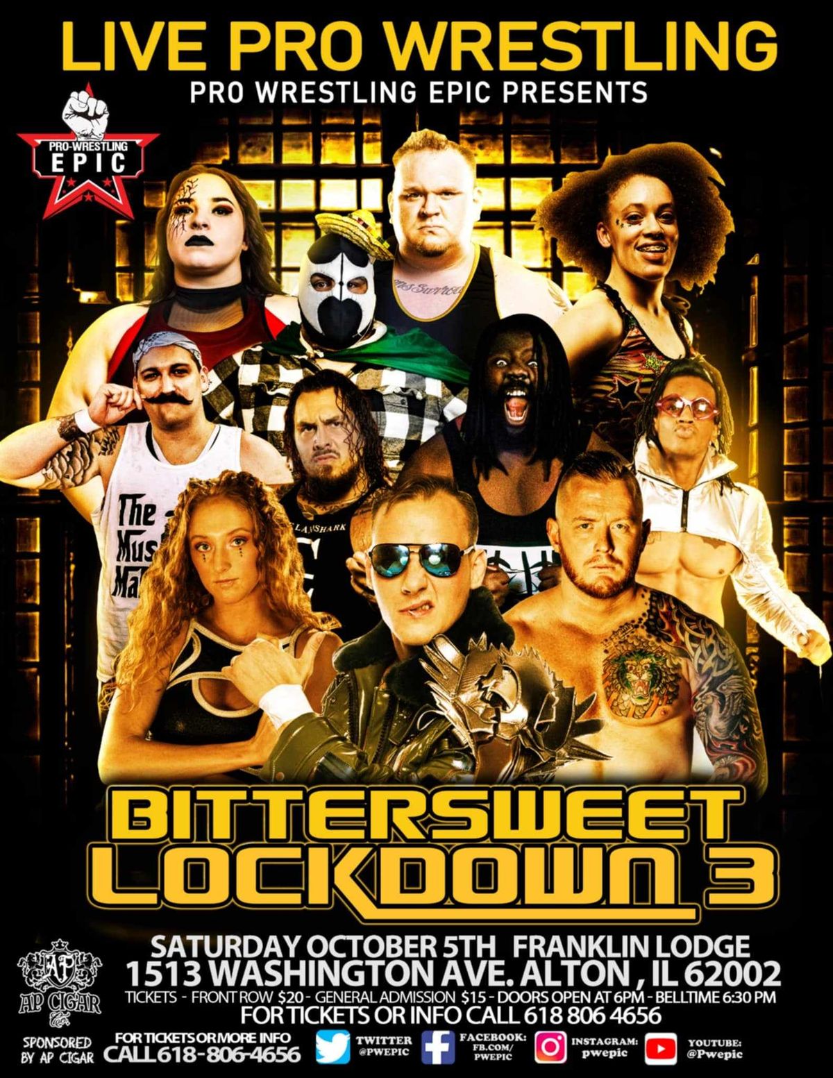 Pro Wrestling Epic presents Bittersweet Lockdown 3