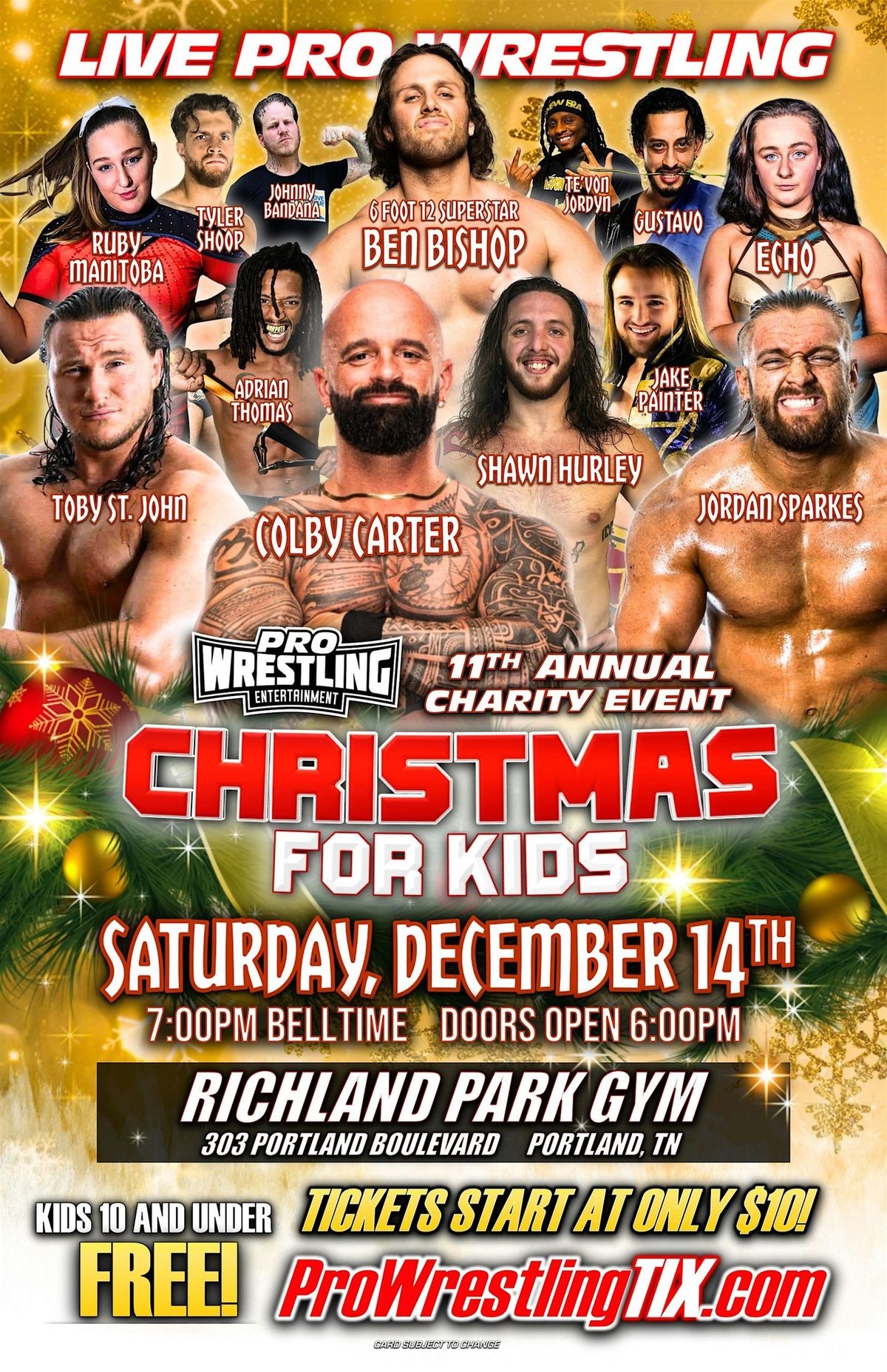 Pro Wrestling Entertainment | Christmas for Kids 2024