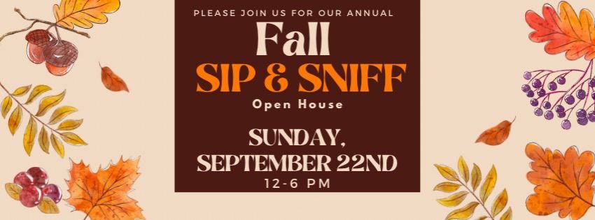 Fall Sip & Sniff!