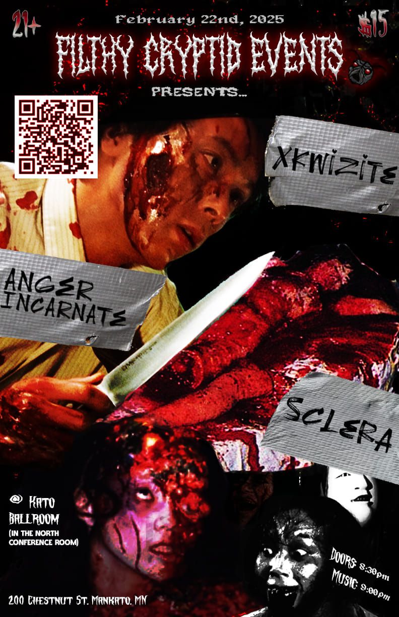 Filthy Cryptid Presents: Xkwizite, Anger Incarnate, and Sclera