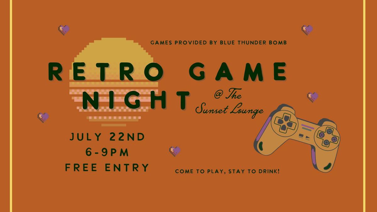 Retro Game Night @ Gulf Hills