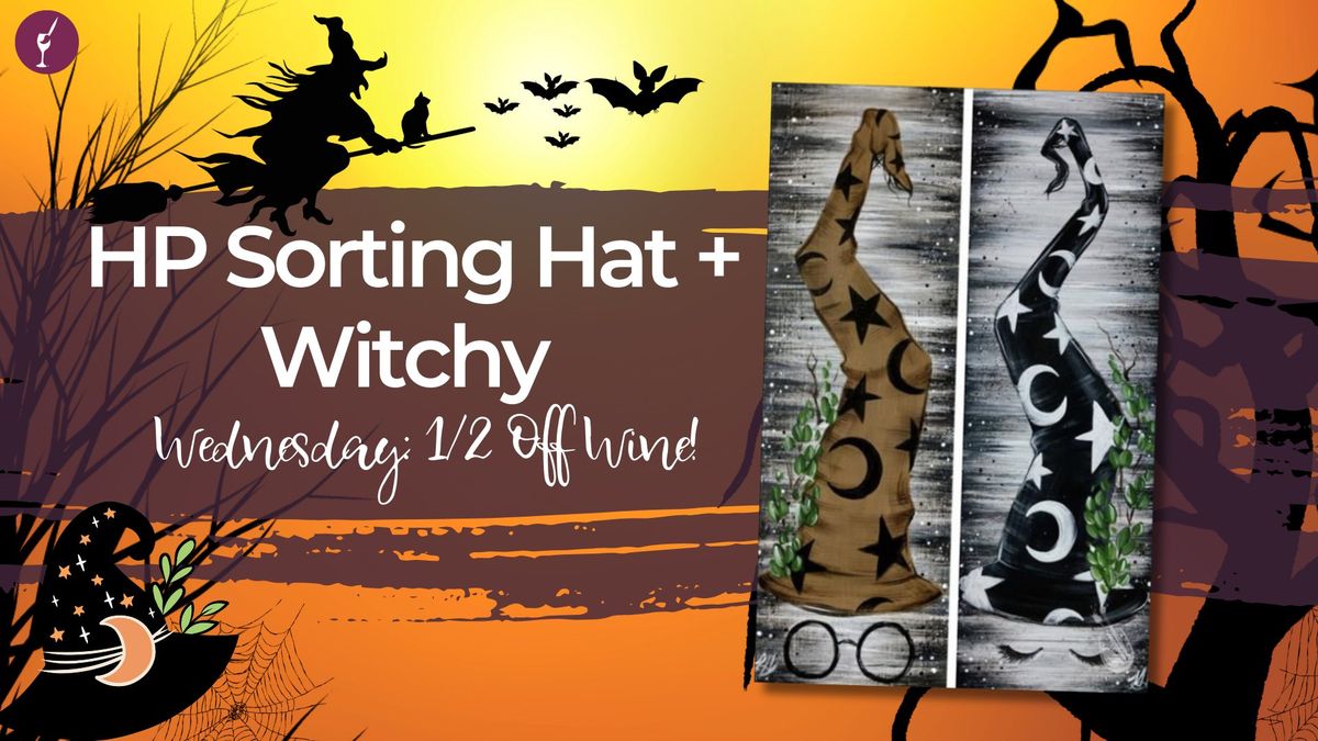 HP Sorting Hat + Witchy Wednesday: 1\/2 Off Wine!