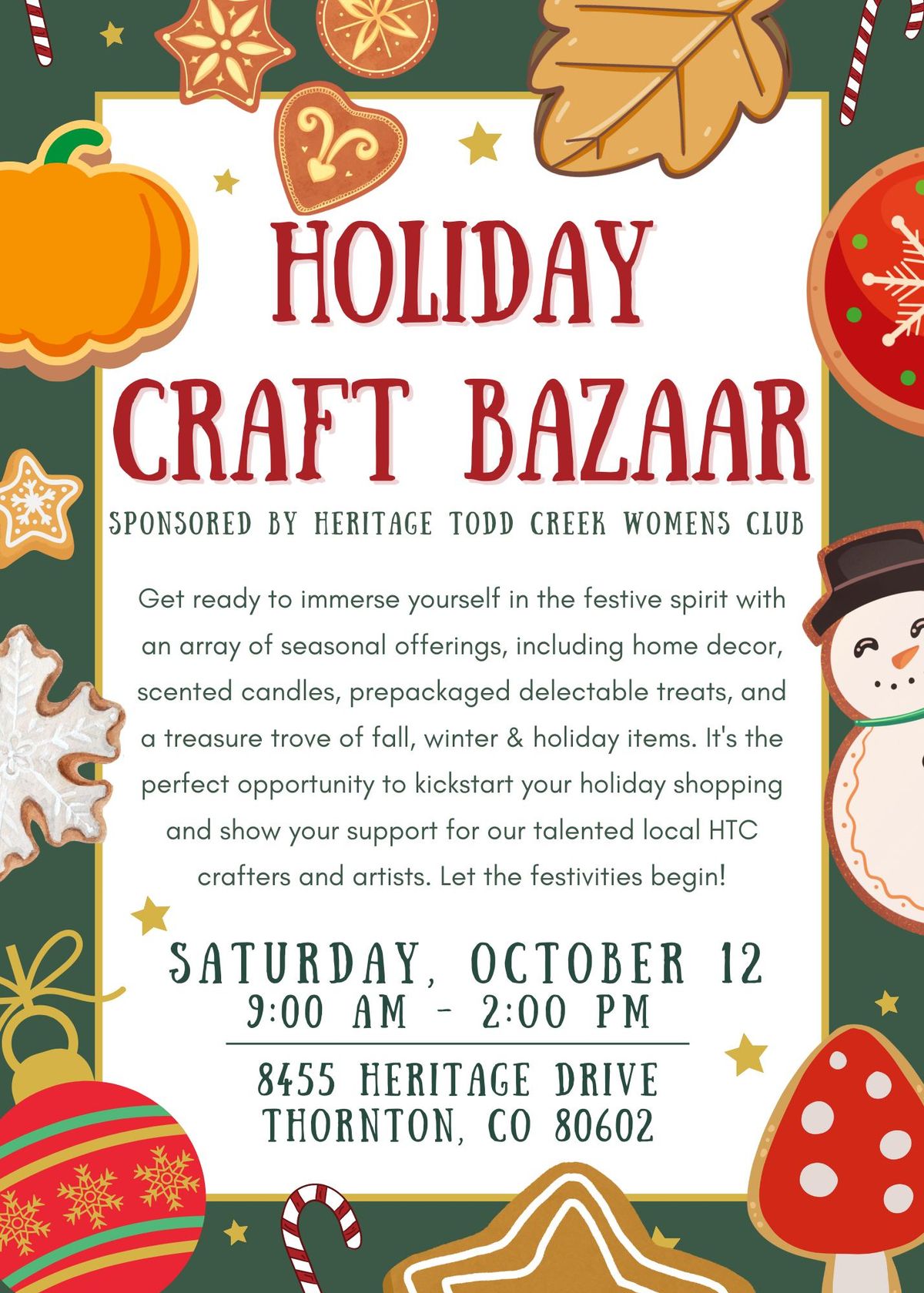 HTC Holiday Craft Bazaar