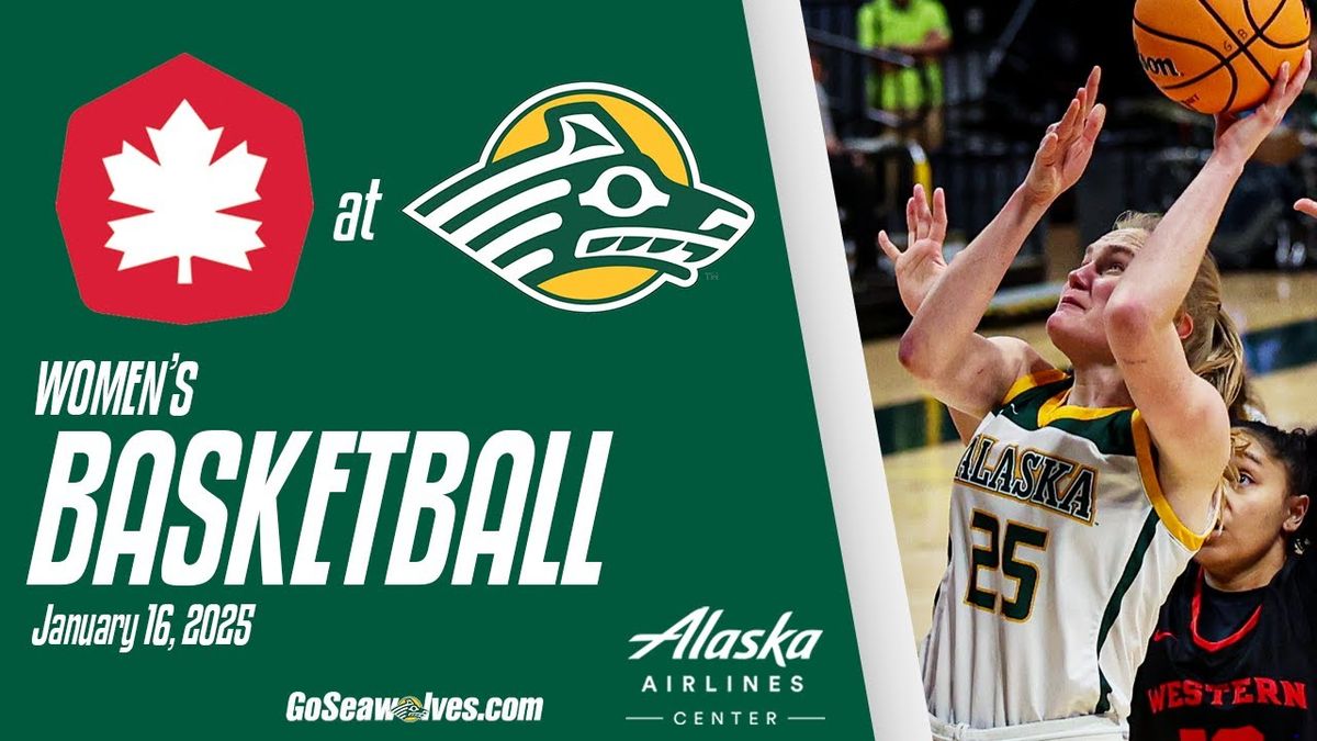 UAA Seawolves Women's Basketball vs Simon Fraser