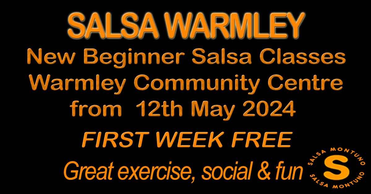Beginner Salsa Classes 12th May 2024