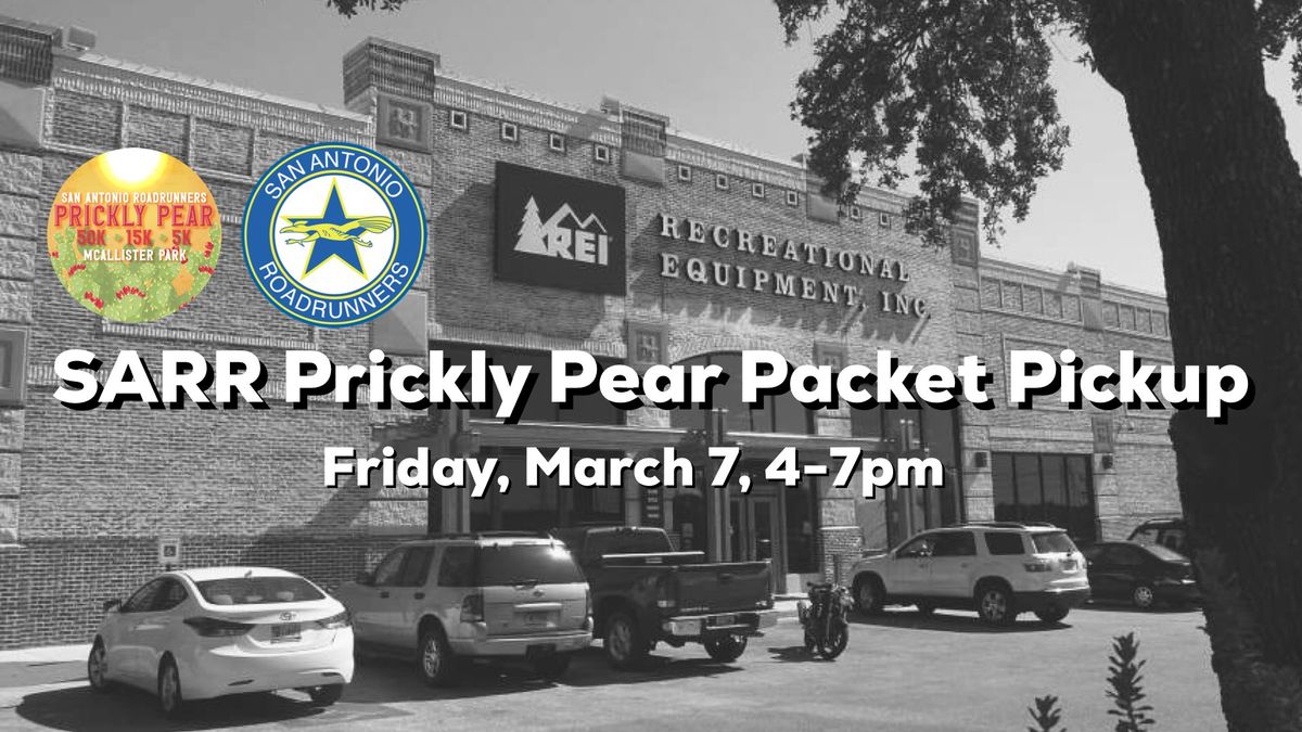 SARR Prickly Pear Packet Pickup @ REI