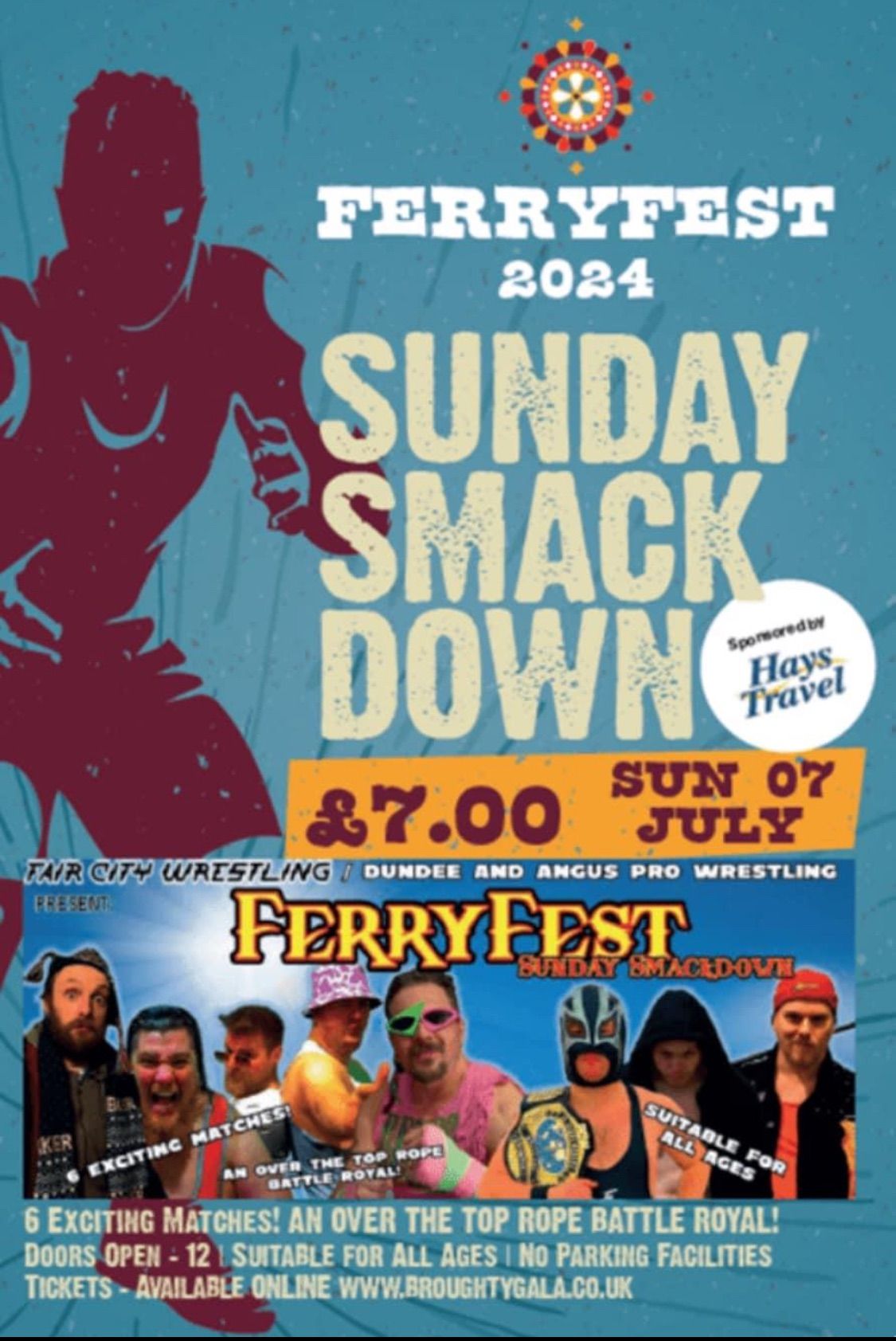 Sunday Smackdown Wrestling at Forthill Community Sports Club