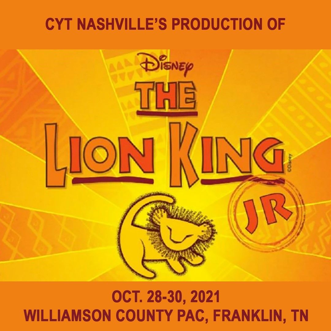 Lion King Jr. - Nashville