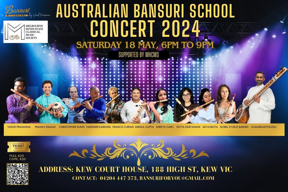 AUSTRALIAN BANSURI SCHOOL CONCERT 2024
