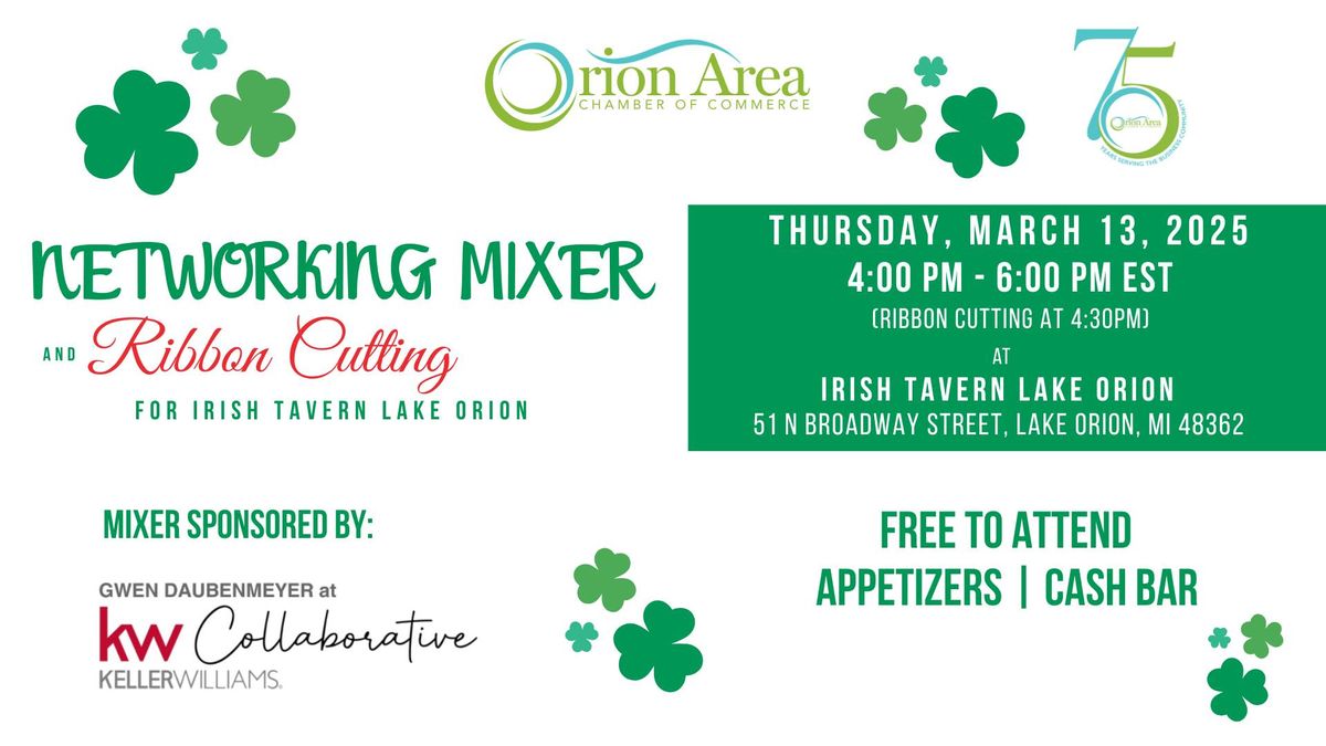 Networking Mixer and Ribbon Cutting