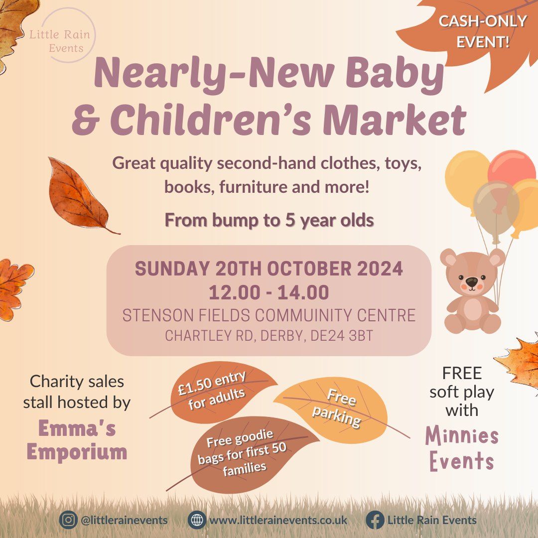 Nearly-New Baby & Children's Market - Derby