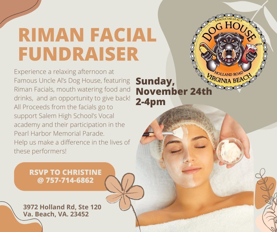 Facial Fundraiser Day