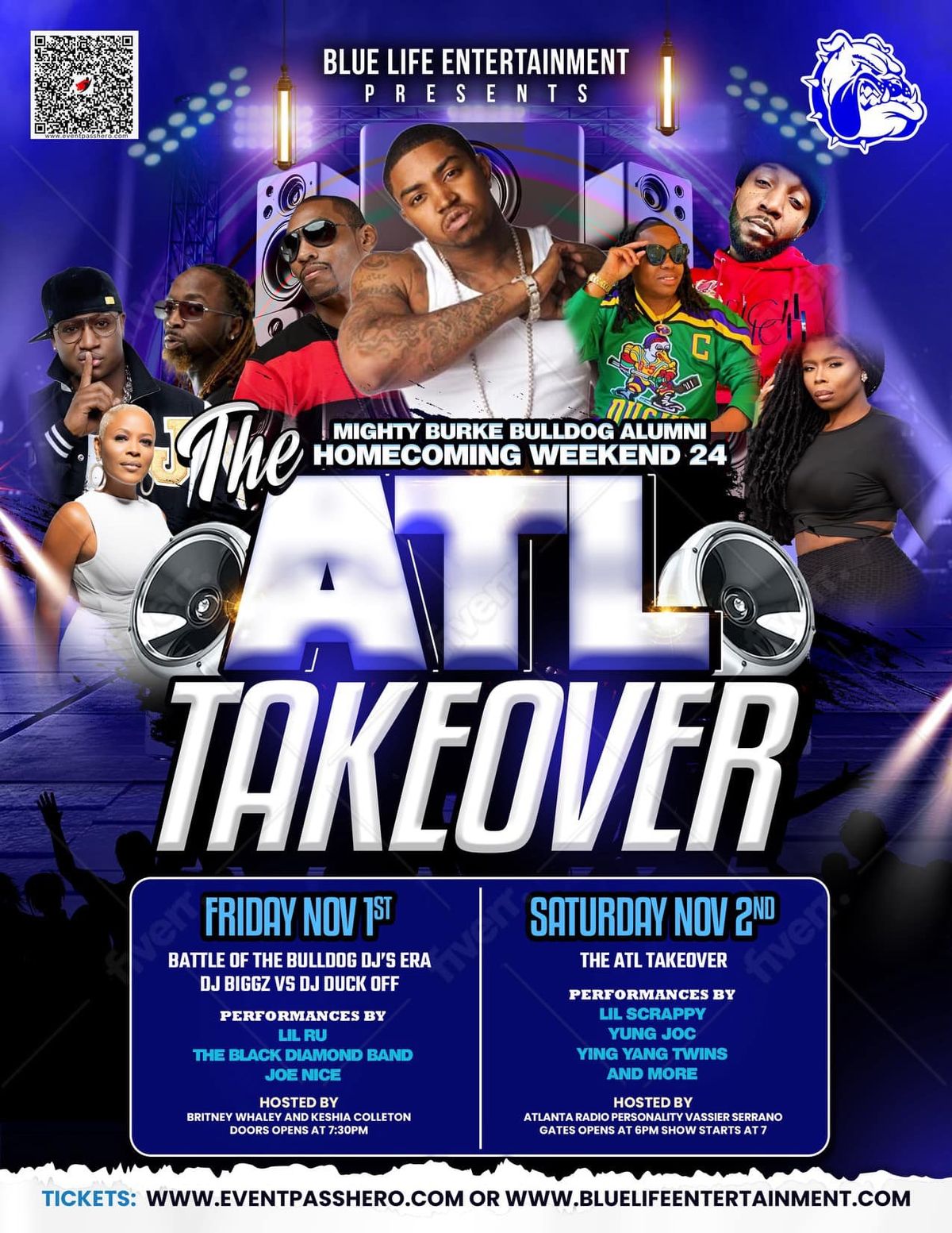 Burke High Homecoming ATL Takeover Weekend