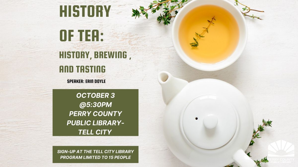 History of Tea