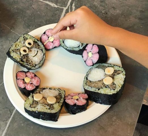 Deco Sushi Class For Kids 実習 こども飾り巻き寿司クラス 鶏金 Torikin Singapore 19 April 21