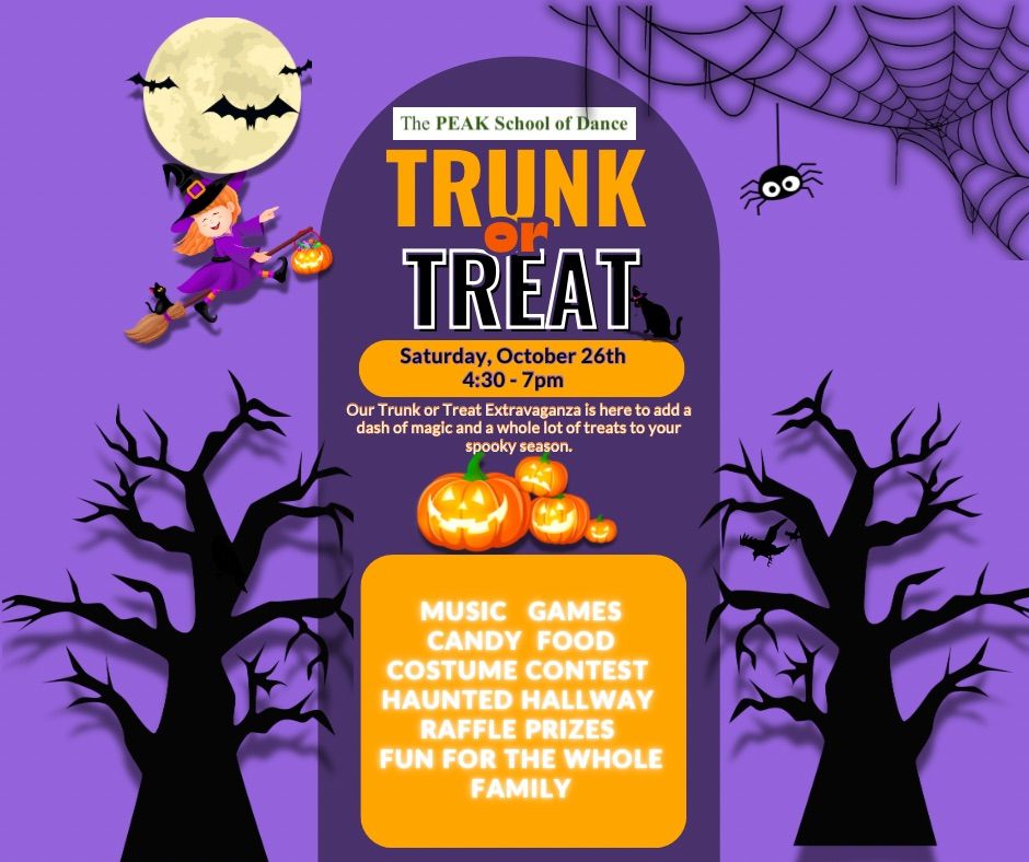 Trunk or Treat at The PEAK! 