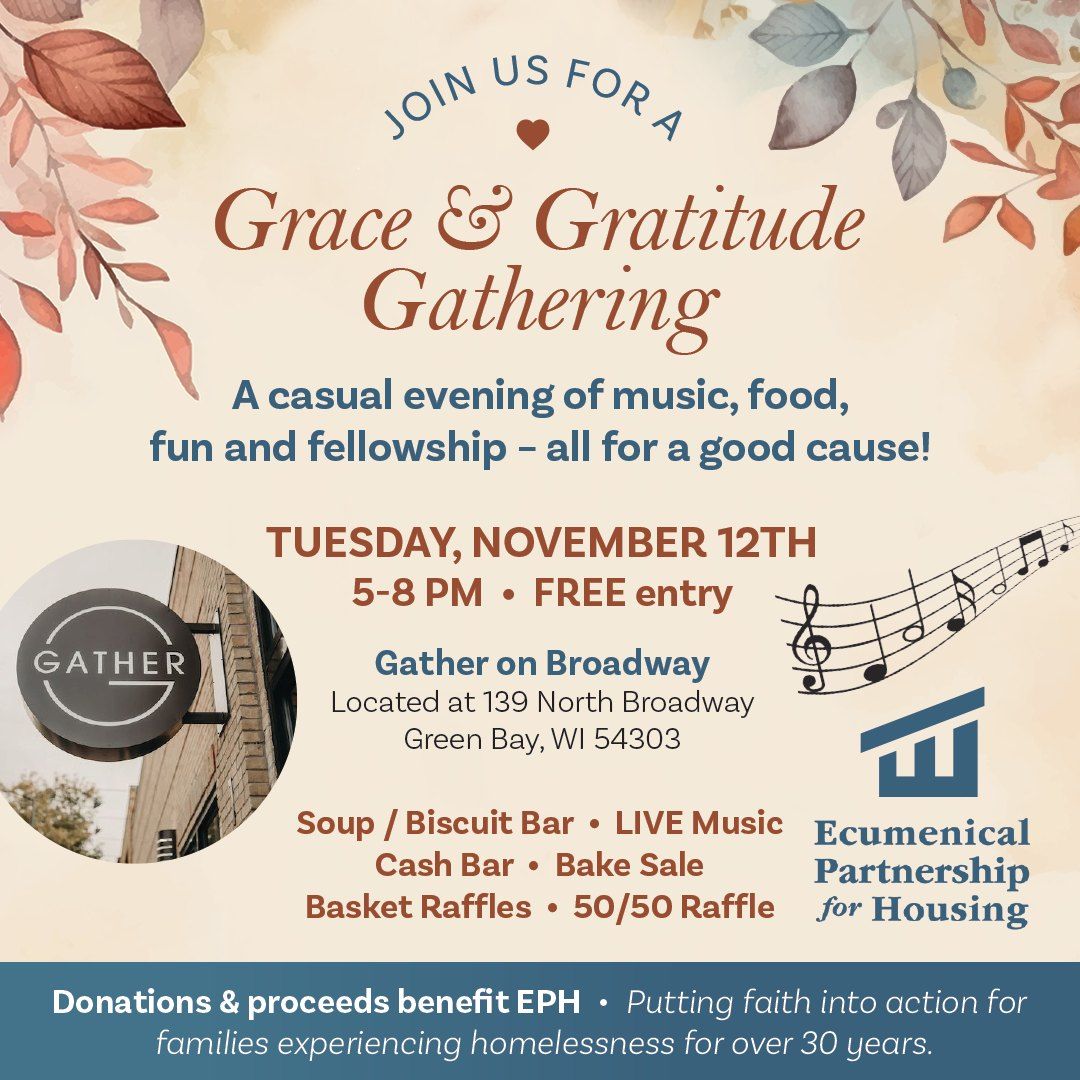 Grace & Gratitude Gathering with EPH