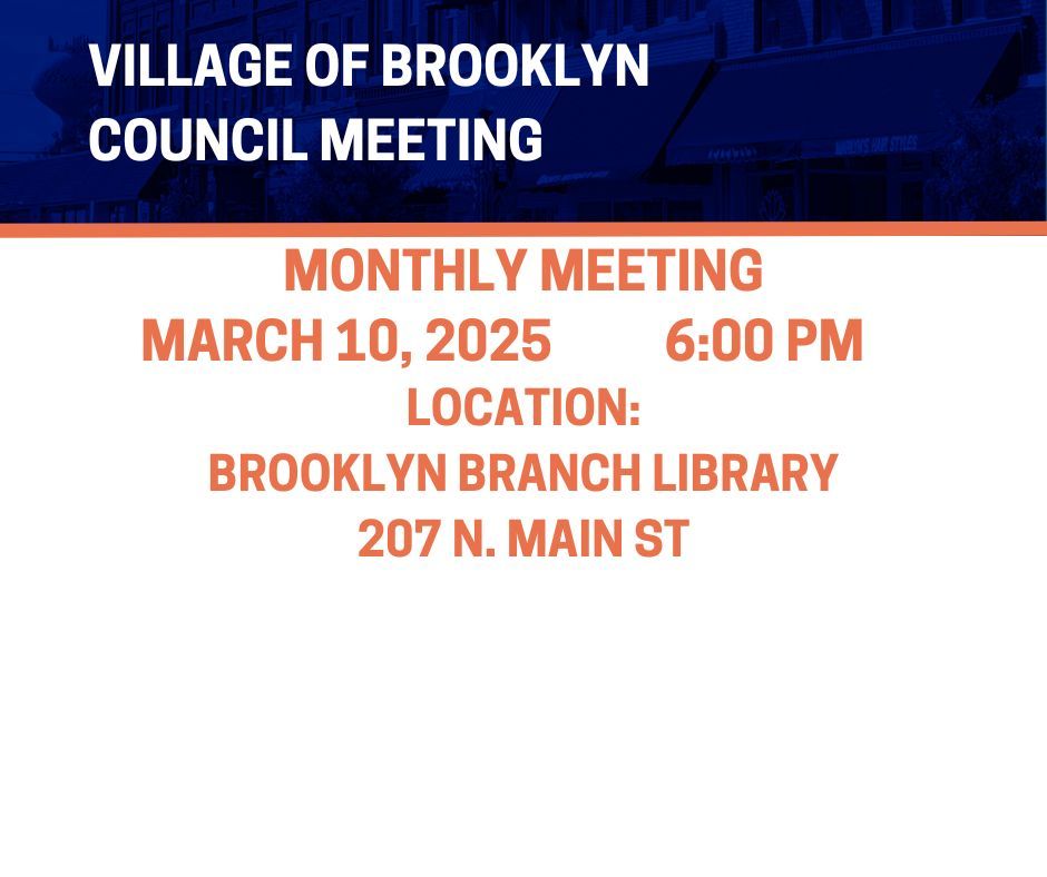 March Monthly Council Meeting