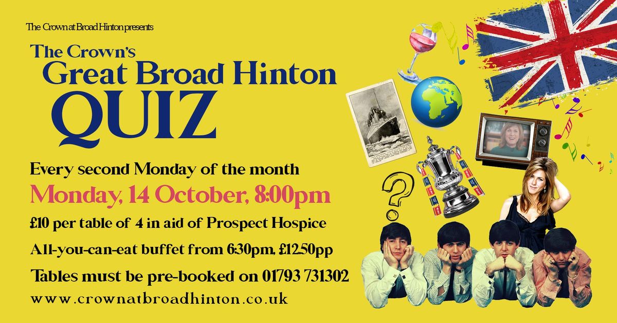 The Great Broad Hinton Quiz