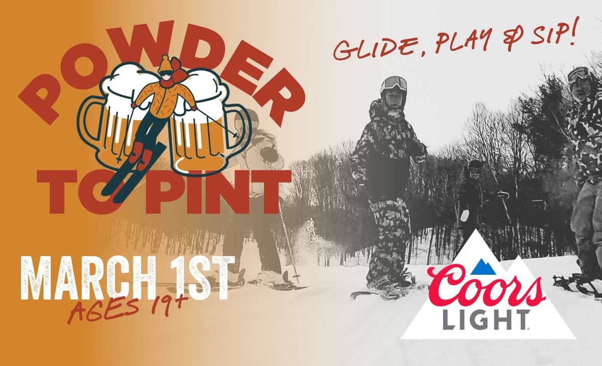 Coors Light Powder to Pint