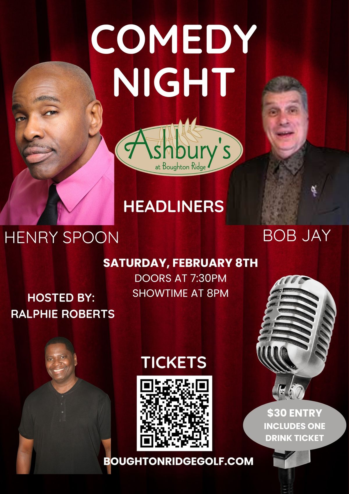 Comedy Night at Ashbury's