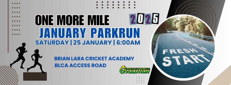 One More Mile ParkRun JANUARY 2025