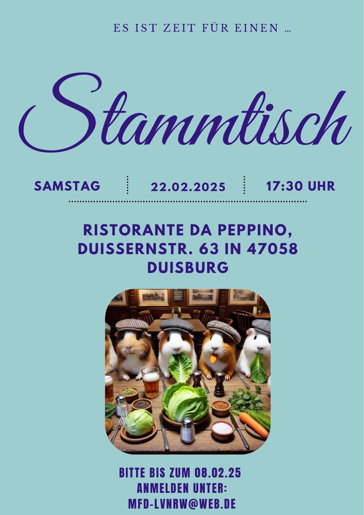 Stammtisch Meerschweinchenfreunde LV NRW