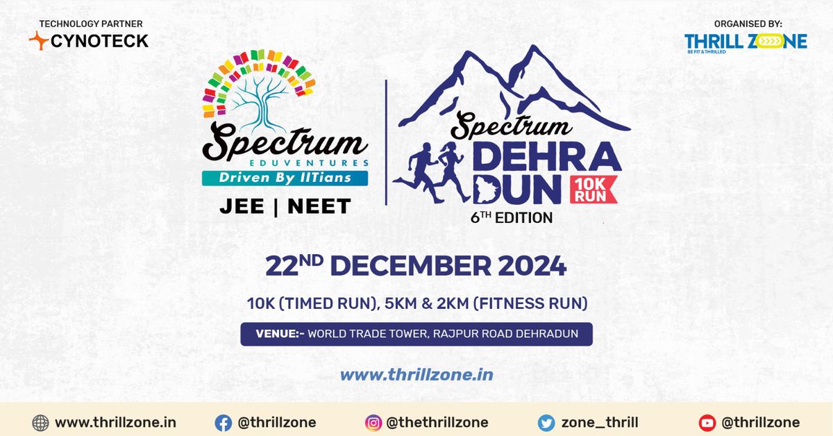 Spectrum Dehradun 10K Run 2024