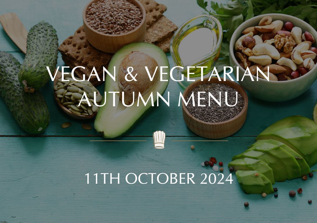 Alain Roux Culinary School: Vegan & Vegetarian Autumn Menu