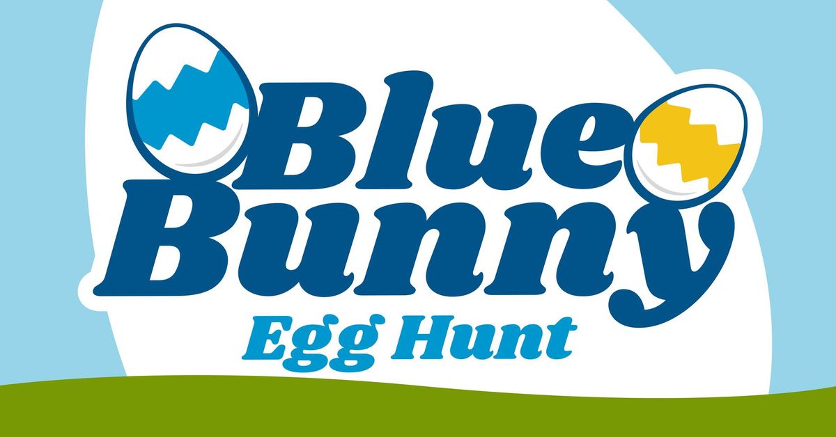 Blue Bunny Egg Hunt