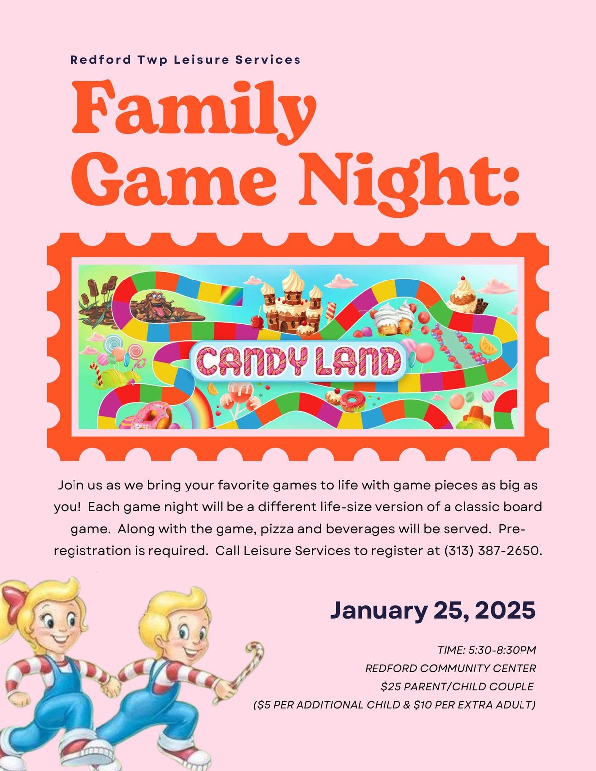 Family Game Night: Candy Land Edition