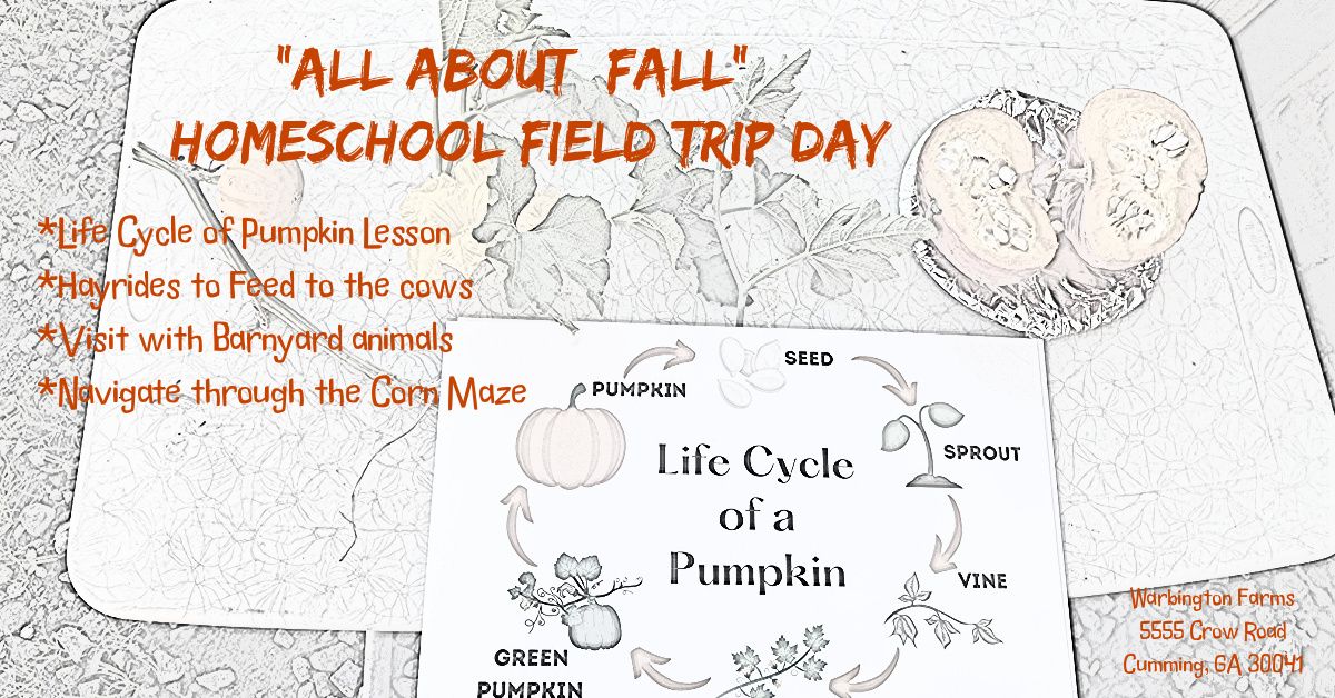 "All About Fall" Homeschool Field Trip Day