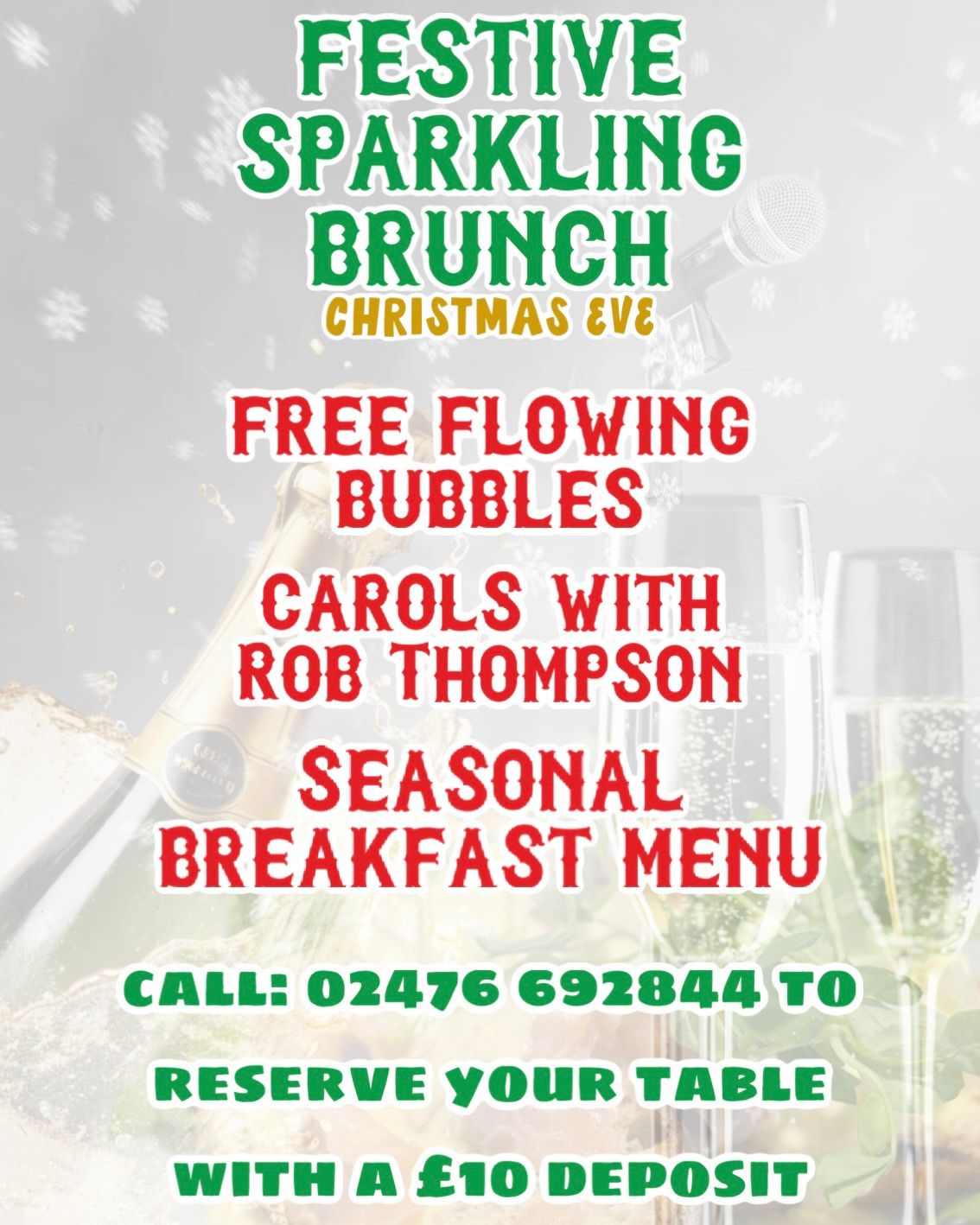 Festive Sparkling Brunch