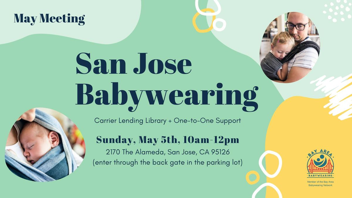 San Jose May Babywearing Meetup