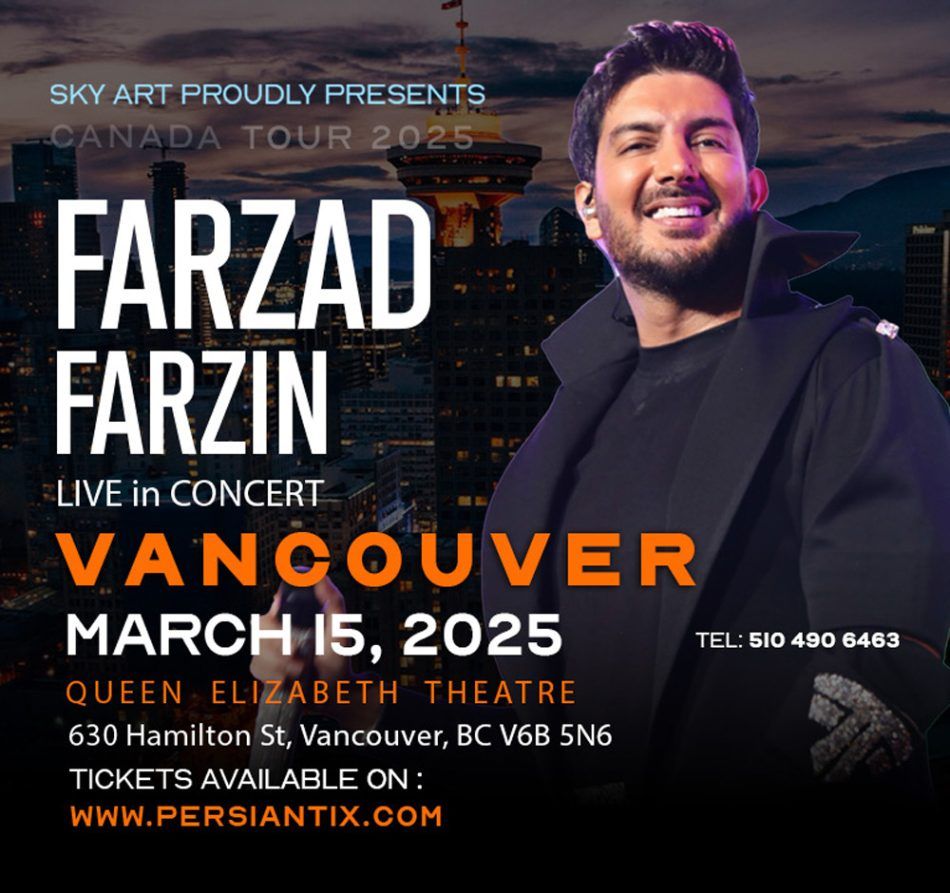 Farzad Farzin at Meridian Hall - Toronto