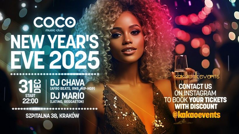 NEW YEAR'S EVE 2025 @Coco Club | \u26a1Big Discount\u26a1 if you book tickets through KAKAO EVENTS !