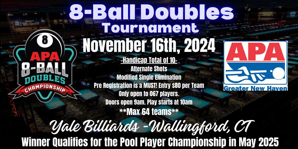 8-Ball Doubles Tournament For Vegas