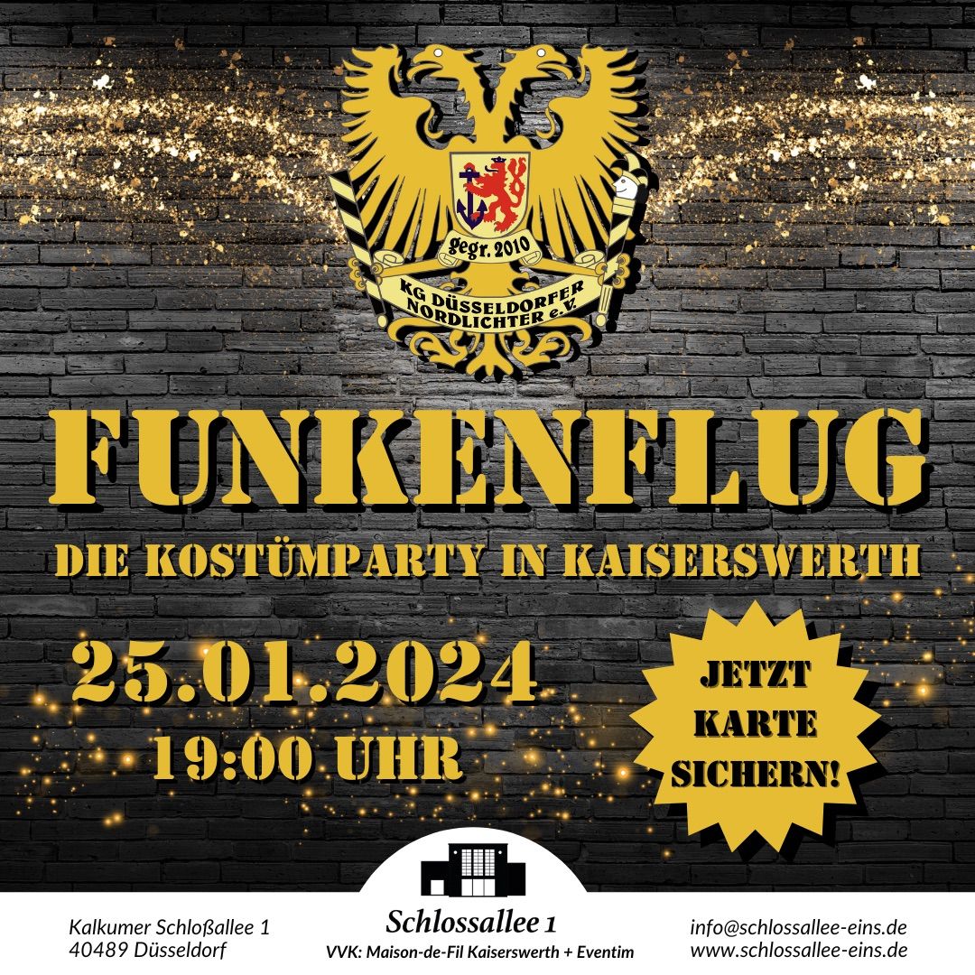 Funkenflug - Die Kost\u00fcmparty in Kaiserswerth