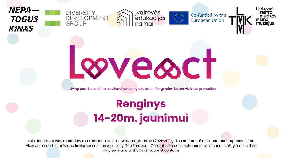 LoveAct: renginys 14-20m. jaunimui