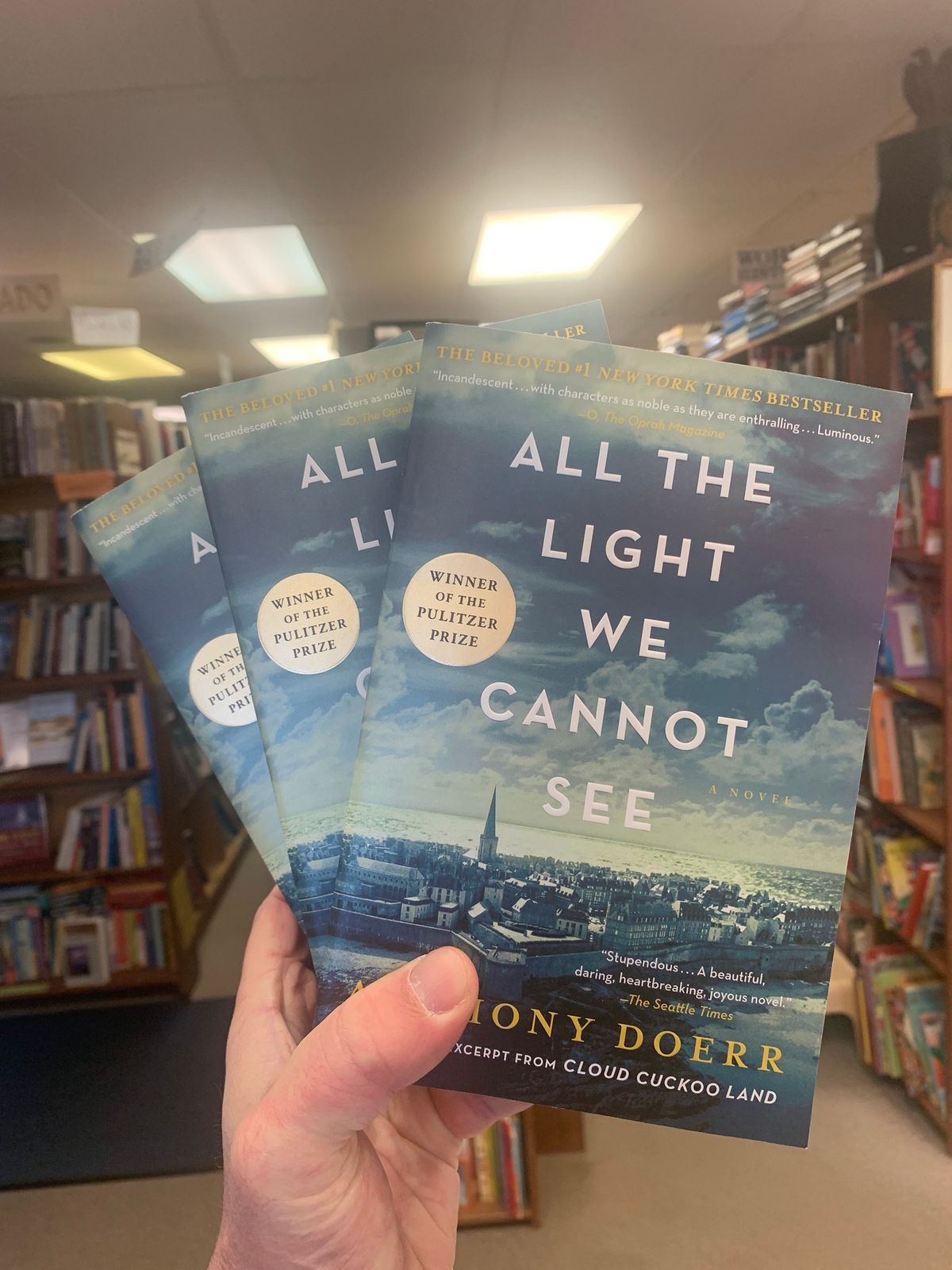 November Book Club: All the Light We Cannot See by Anthony Doer