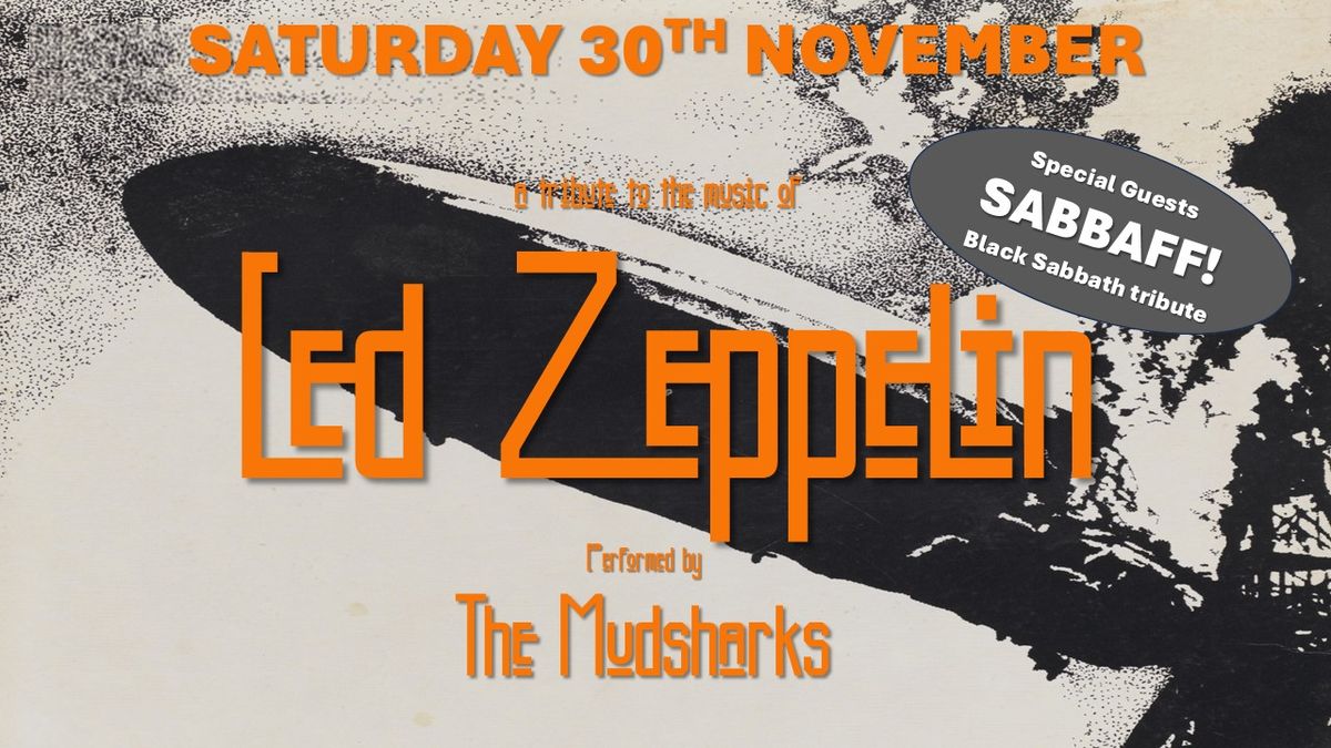 The Mudsharks (Led Zeppelin Tribute) at The Crew Nuneaton