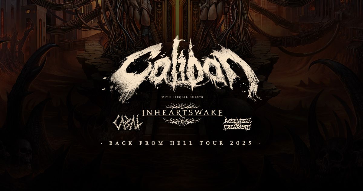 CALIBAN | Back From Hell Tour | Flex Wien 