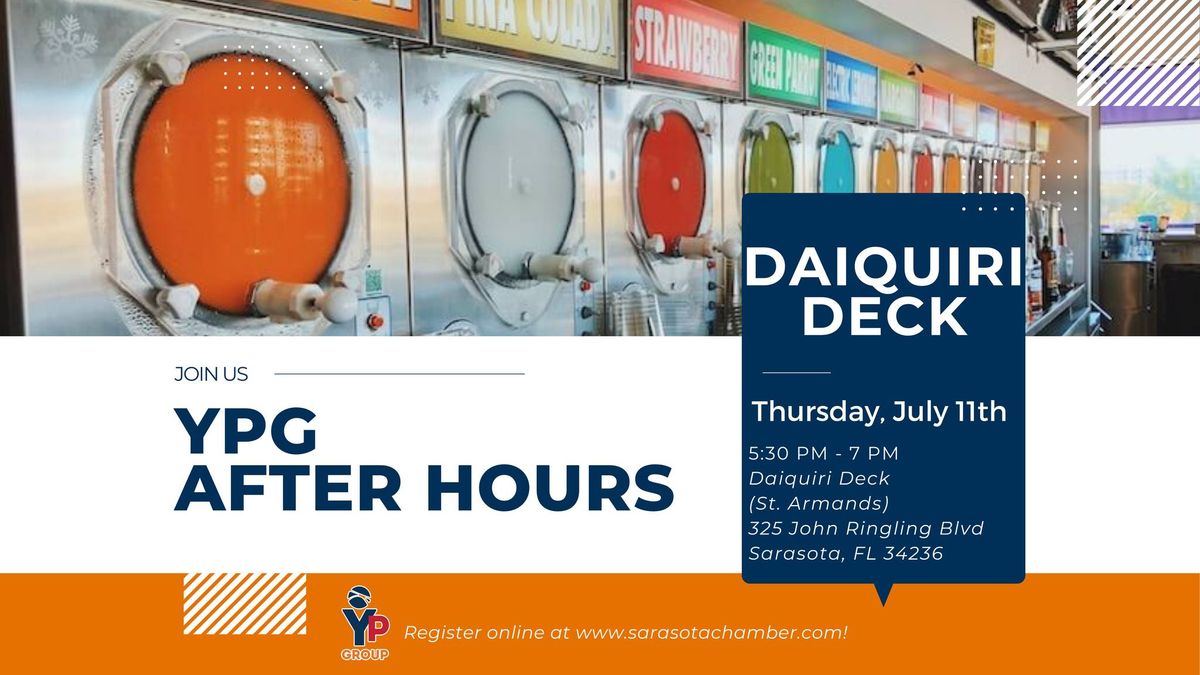 YPG After Hours at Daiquiri Deck (St. Armands)