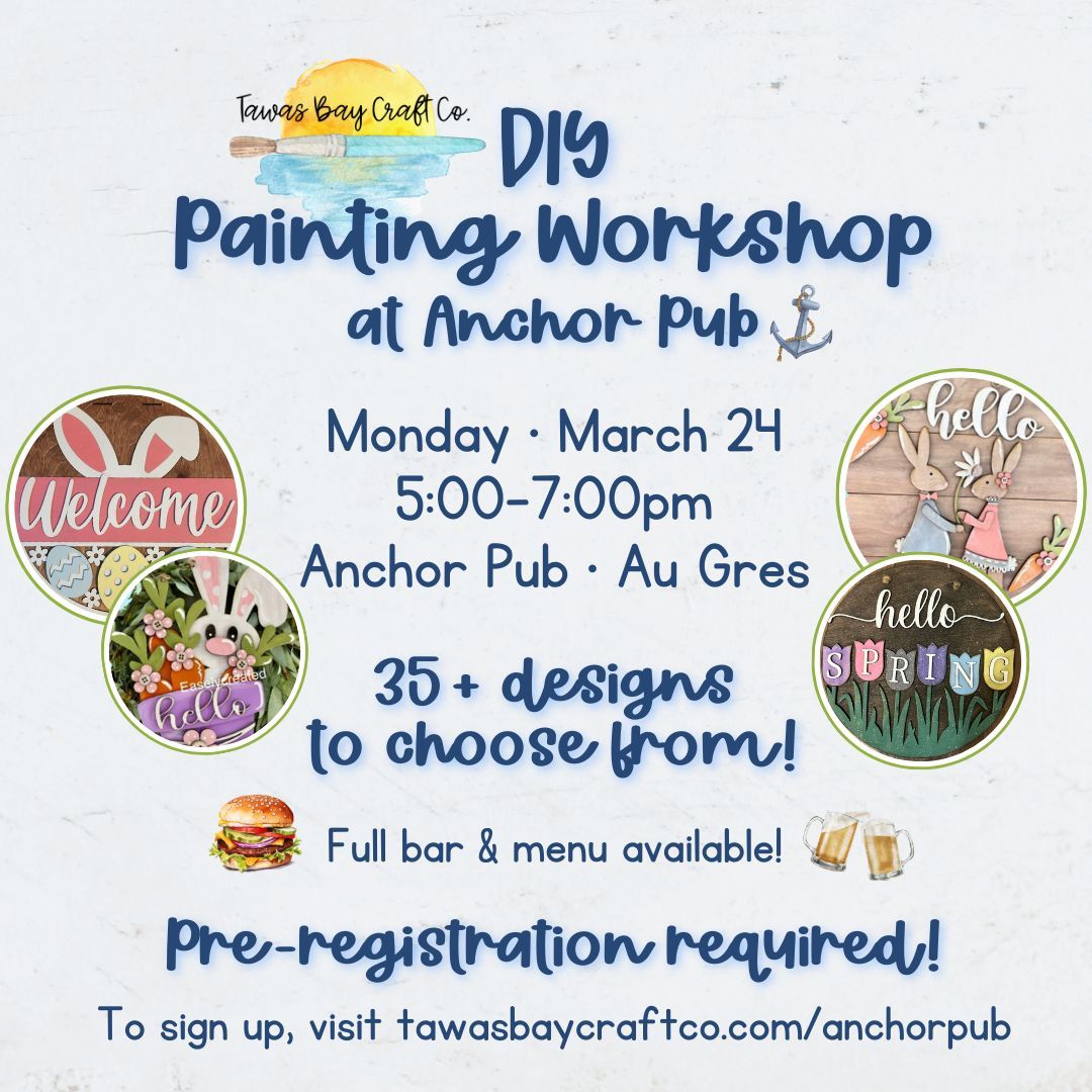 DIY Workshop @ Anchor Pub - Au Gres